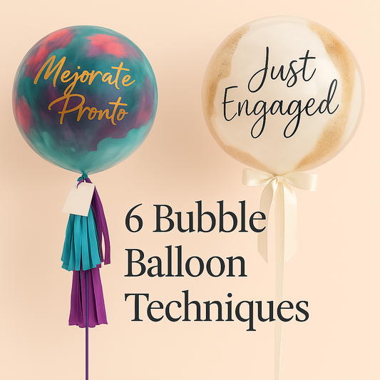(ENGLISH) Course: 6 Custom Bubble Balloon Techniques ✨